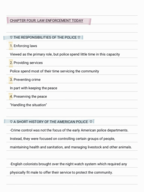 Crime and Justice: Chapter 4