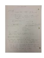 ME 429, Week 5 Notes