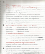 Organizational Behavior and Management (Lynn Quigley) Test 1 Study Guide (Chapters 1,2,3) 