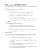 February 17, 2016 Notes