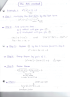 Learning how to factor