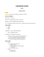 College Chem 1 (135) Chapter 1: Jeffery Campbell