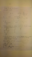 Organic Chemistry 1 Exam 2 review