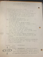 HD 205 Notes 1/12/16 - 1/26/16