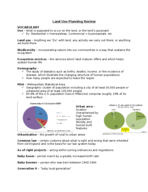Land Use Planning Review