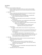 Health and Wellness Midterm Study Guide and Medical Terminology