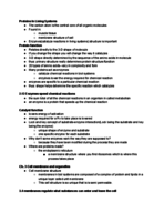 BIO 101 in class notes 2-23-16