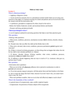 Midterm Study Guide