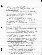 SOC 100, week 3 notes