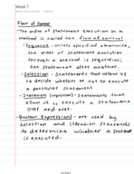 Java Week 7 Notes