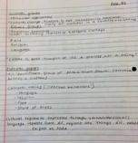 Geography 100 Notes from Feb 24-26