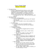 SOC 380 Exam 2 Study Guide