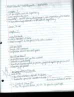 ECN202, Notes from Week 5