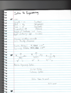 Introduction to Engineering Study Guide - Exam 1