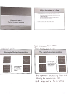 Corporate Finance Week 3 Notes