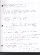 PHYS224 Week 2 Notes: Kinetic Theory