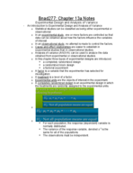 BNAD277 Chapter 13a Notes