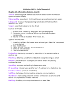 IDS Notes