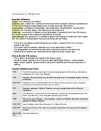 Introduction to Modernism