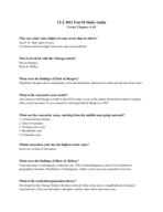 CCJ 3011 Exam 2 Study Guide