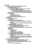 Physical Geography Soil and Earth Structure Notes