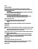 Soc notes 4/11-4/15 