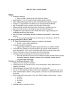Test 1 Study Guide