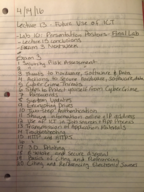 CALS 2 Week of 4-14 Notes