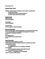Week 10 Notes