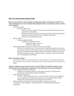 Human Bonding Prelim 2 Study Guide- Part1