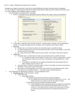 BUS 215; Banfield, Week 2 Chapter 2 Notes