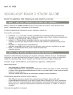 SOCI 100 Study Guide