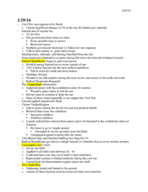 Exam 2 (Final) Study Guide