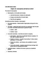 LGS 200 chapter 26 lecture notes