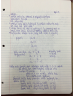 Organic II Week 13 Notes