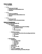 Chemistry Exam 3 Study Guide