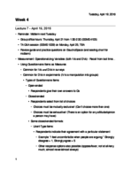 Comm. 88 Week 4 Notes - Mullin 