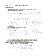 Chem Week 12 Notes