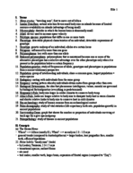 Anthro Final Exam Study Guide