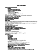 Final Exam Study Guide for JMM 102