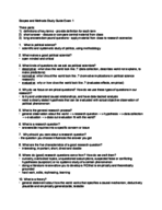 Political Scope and Methods Exam 1 Study Guide