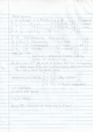 Math class notes week 15