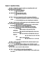 Hypothesis Testing