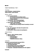 BIOM 250: Exam 4 Study Guide