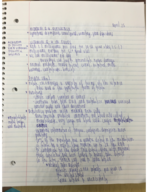 Nutrition Week 14 Notes