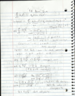 Calculus Notes Final Week