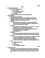 Week 12 Notes