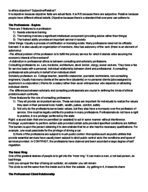 Week 1 Notes for Professional Ethics