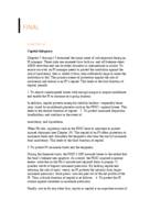 Financial Institutions Study Guide of Final