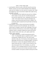 Exam 3 Study Guide